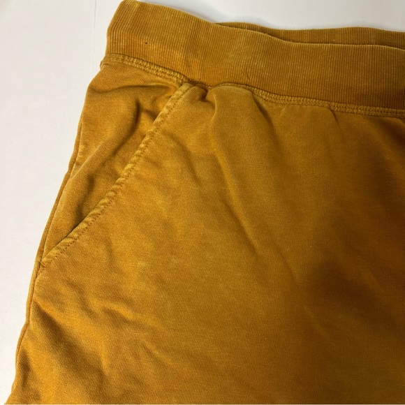 “Original Use” Men’s Knit Pull On Drawstring Shorts in Zinnea Gold.  NEW! - Picture 3 of 8